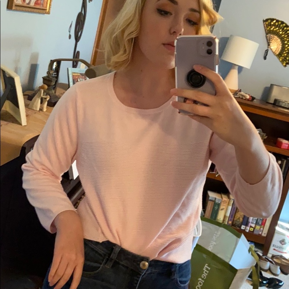 Pink pullover